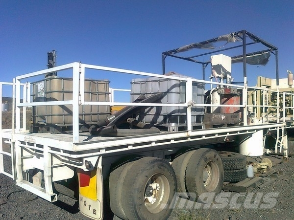 Rutherfurd Grout Mixing 2 x axle trailer Pripomočki za betonska dela