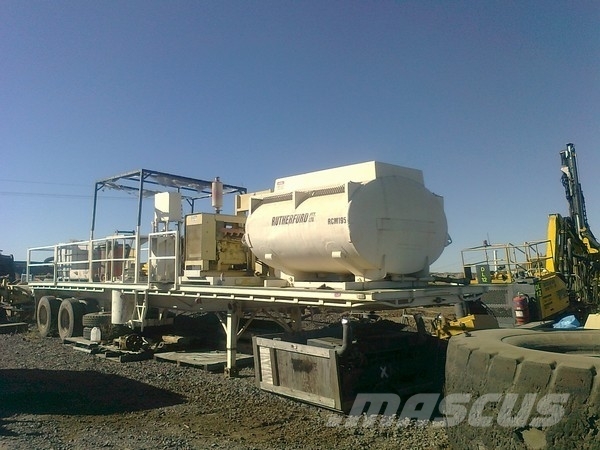 Rutherfurd Grout Mixing 2 x axle trailer Pripomočki za betonska dela