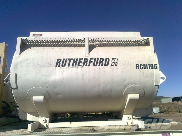 Rutherfurd Grout Mixing 2 x axle trailer Pripomočki za betonska dela