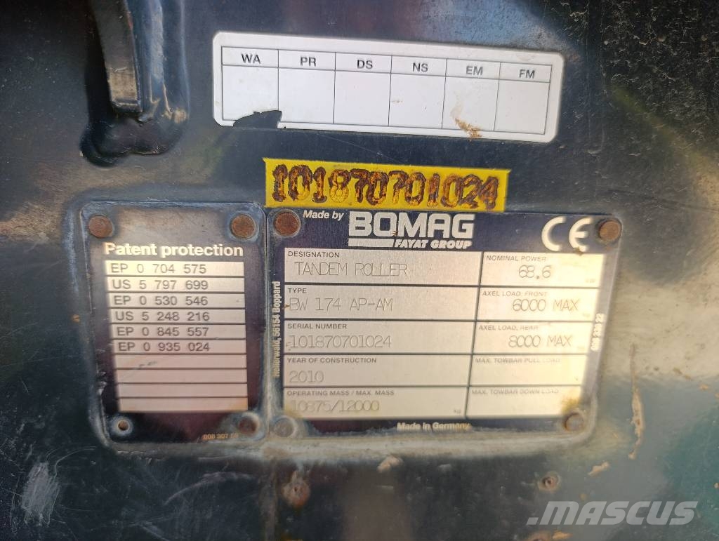 Bomag BW 170 AP その他