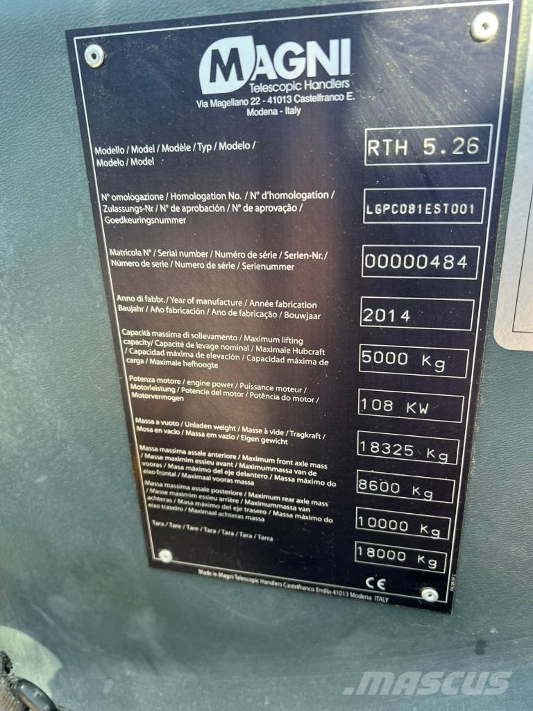 Magni RTH 5.26 Τηλεσκοπικοί ανυψωτές