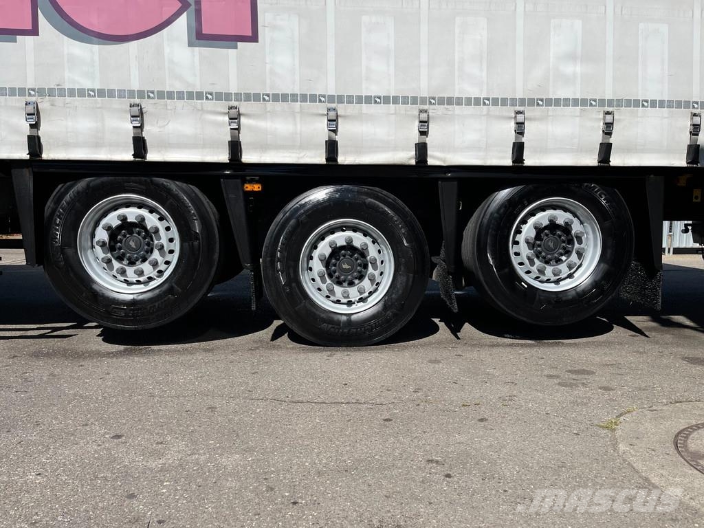 Schmitz Cargobull SCB*S3T 24/L 3 Achs*Spezial-SANH*RUNGENTASCHEN*ver نصف مقطورات بباب جانبي