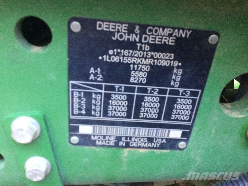 John Deere 6155R Traktori