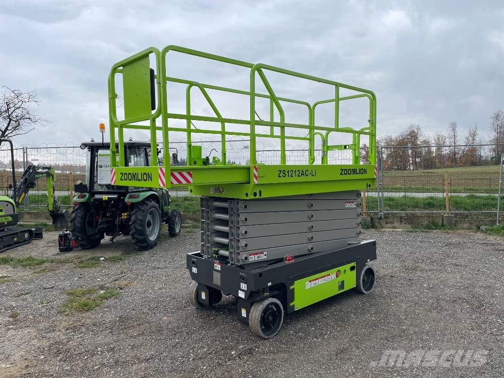 Zoomlion ZS1212AC-Li رافعات مقصية الشكل