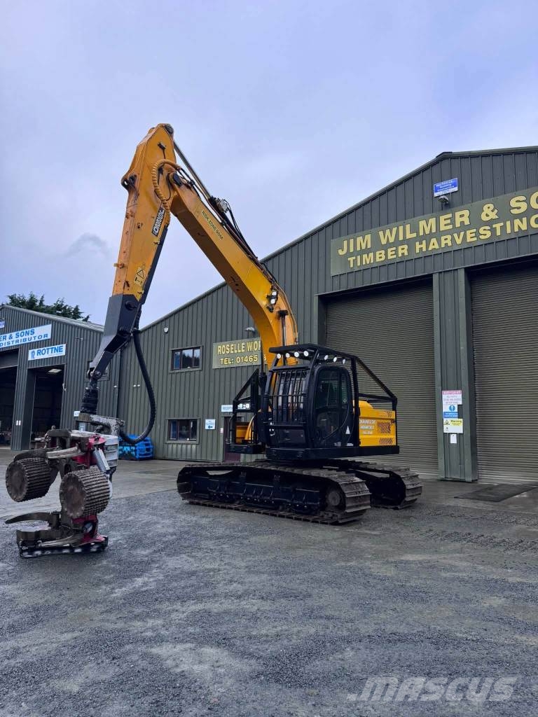 JCB JS220 Harvester Conversion Harvesterit