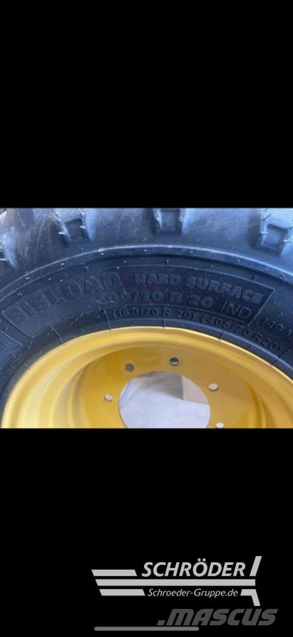 CAT KOMPLETTRÄDER 400/70 R20 | MICHELIN Спарені колеса
