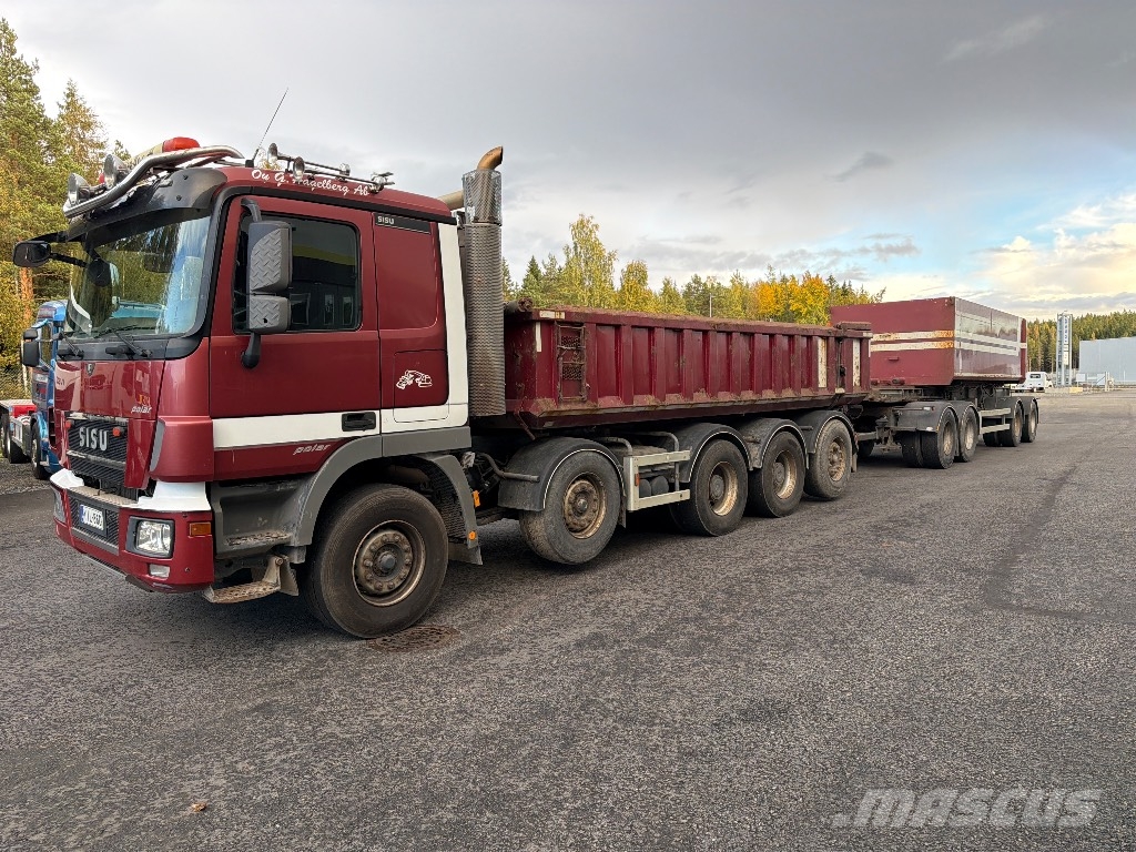 Sisu Polar 550 10x4 Fullerilla ダンプ