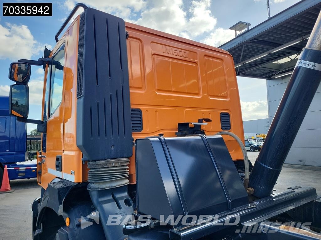 Iveco Trakker 410 8X4 Meiller tipper Steel suspension Bi Kiper tovornjaki