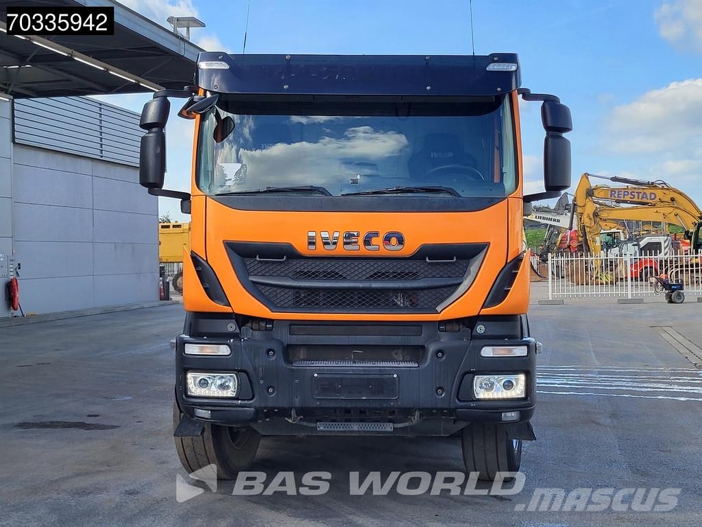 Iveco Trakker 410 8X4 Meiller tipper Steel suspension Bi Kiper tovornjaki