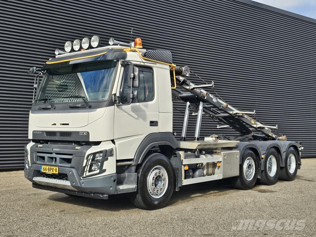 Volvo FMX 470 8x4 / 30t KABEL - CONTAINER SYSTEEM Камиони с кран с кука