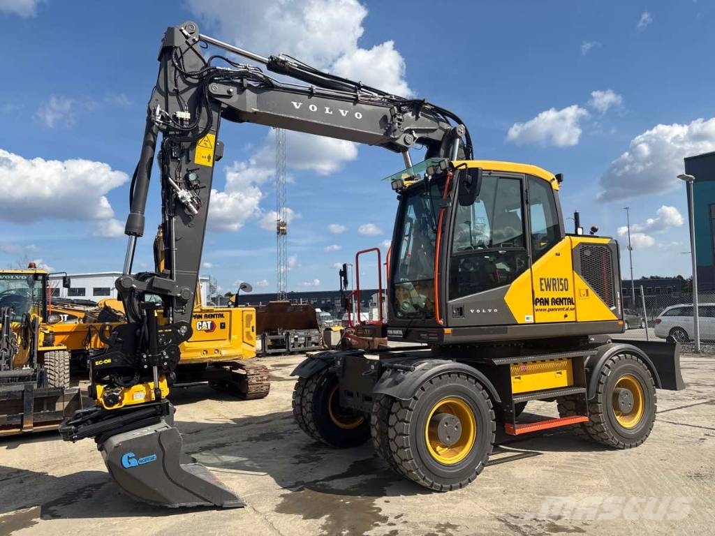 Volvo EWR150 Uthyres/For Rental Ekskavatori uz riteņiem