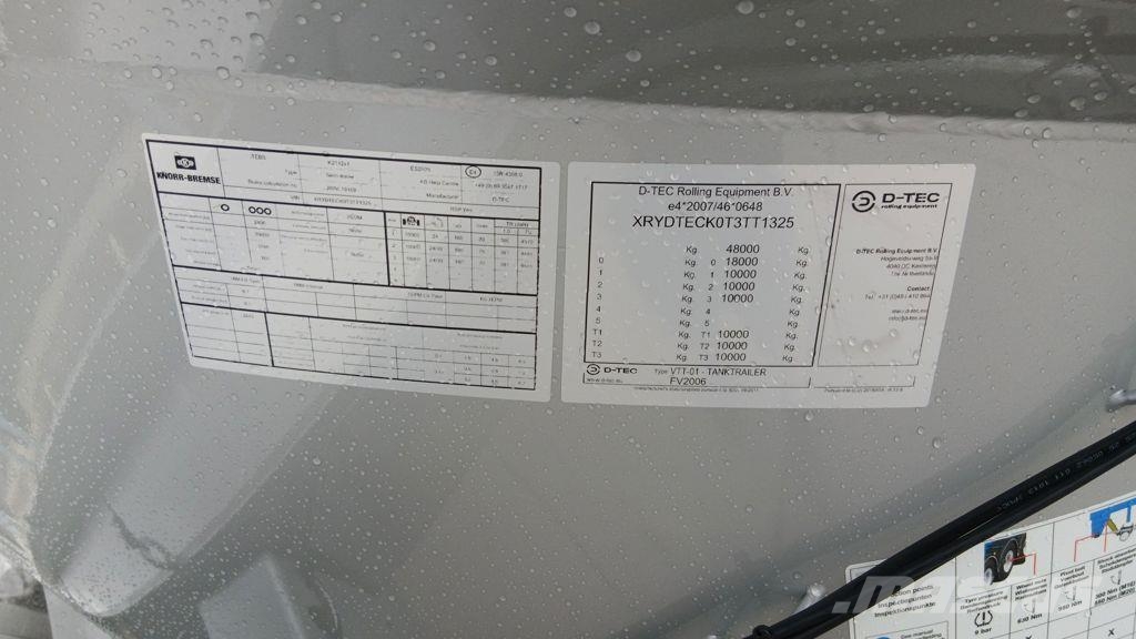 D-tec Tanktrailer FV2006 Otros semirremolques