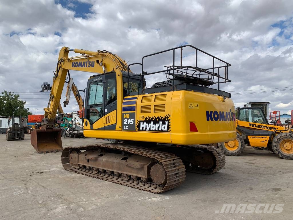 Komatsu HB 215 LC Bagri goseničarji