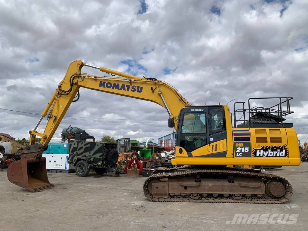 Komatsu HB 215 LC Bagri goseničarji