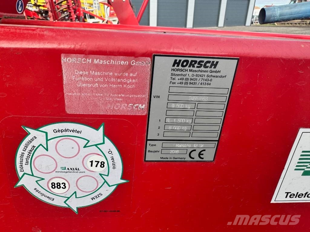Horsch Maestro 12.75 SW, Újszerű, 1270 üó Semoir de précision