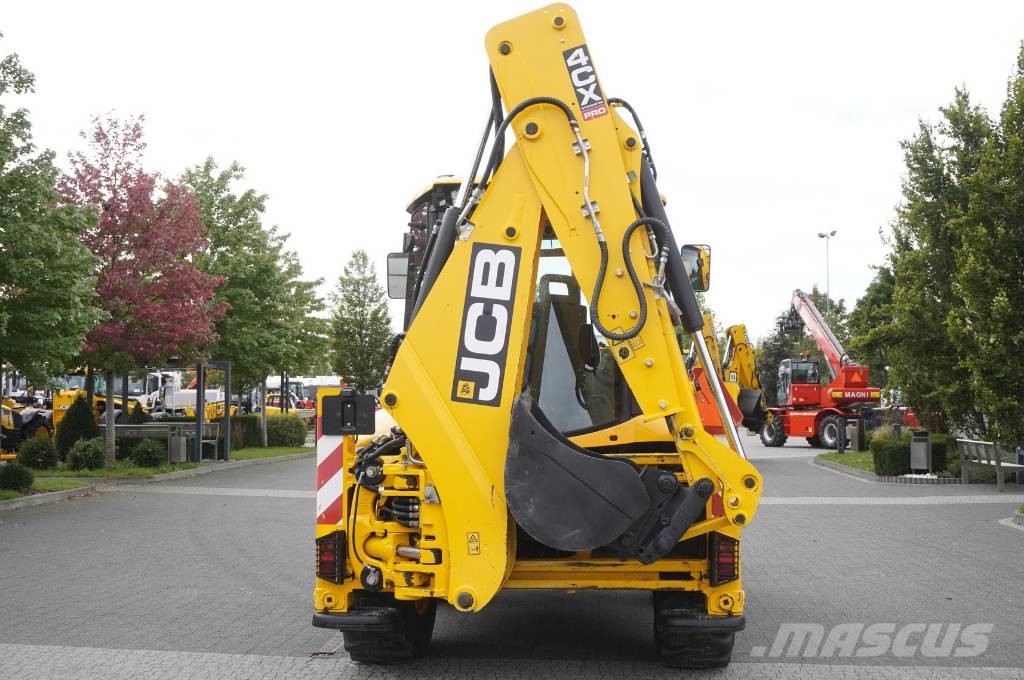 JCB 4CX PRO / joysticks / 3 units Tractopelle