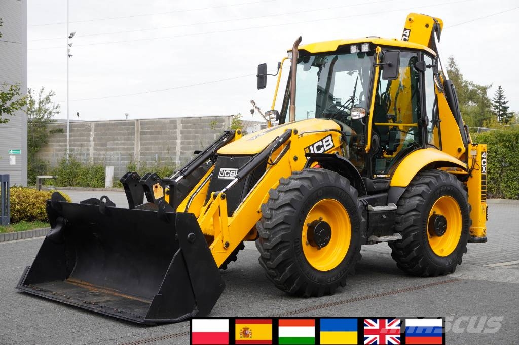 JCB 4CX PRO / joysticks / 3 units Tractopelle