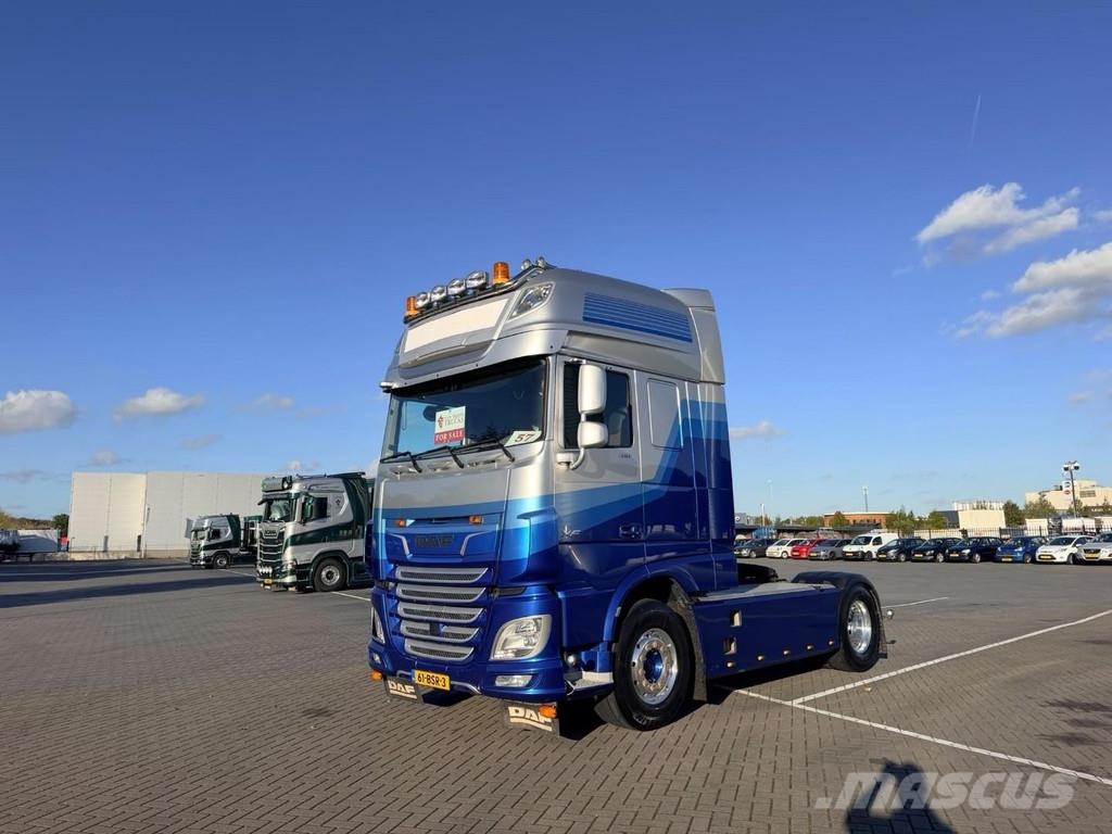 DAF XF 480 FT automaat, hydrauliek, 9t vooras. Trekkers
