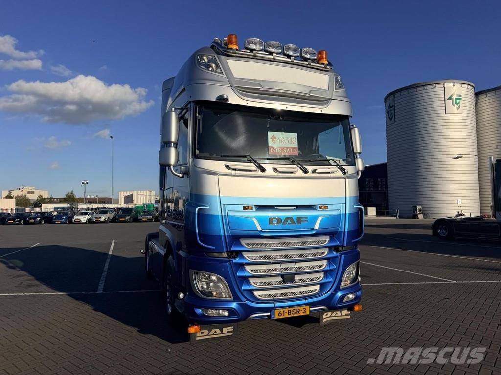 DAF XF 480 FT automaat, hydrauliek, 9t vooras. Trekkers