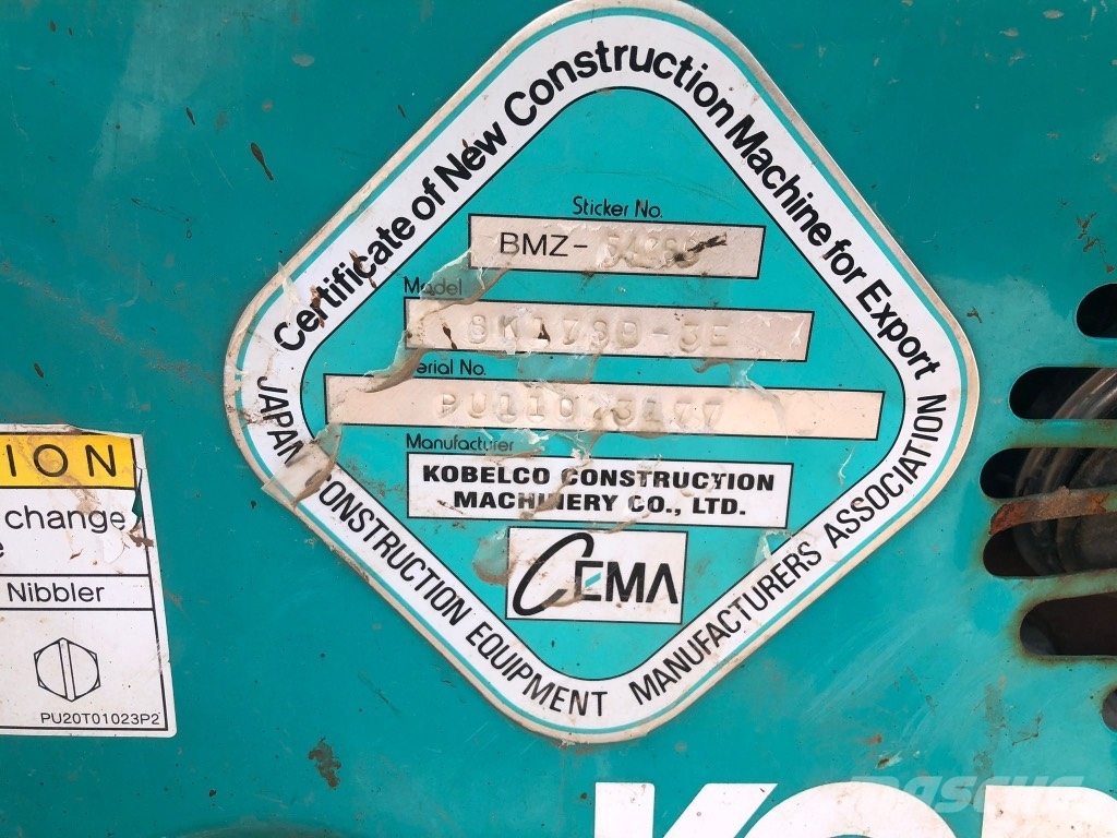 Kobelco SK 35 SR-6E Miniexcavadoras