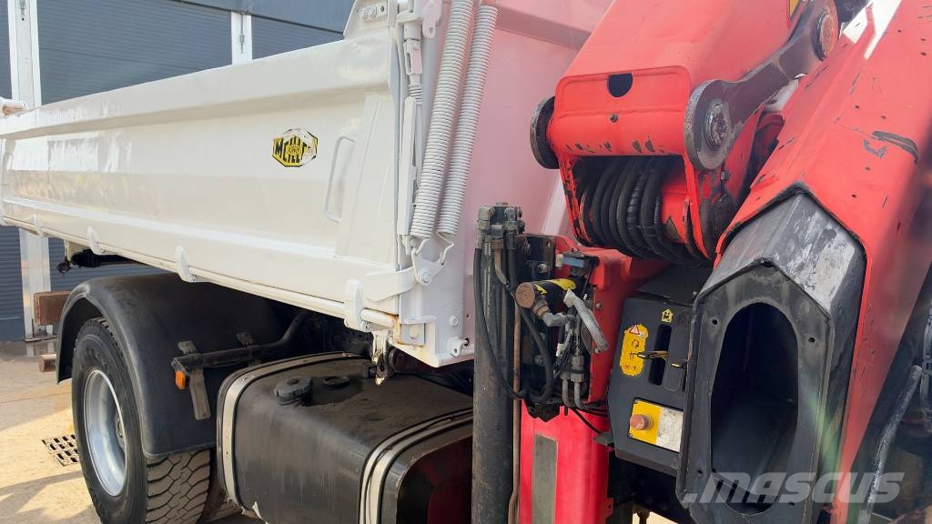 MAN 18.410 4x2 MEILLER TIPPER - CRANE PK 18002 Самоскиди