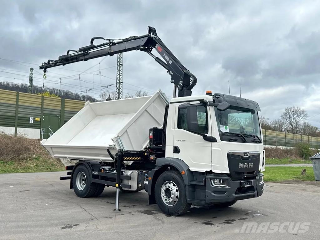 MAN TGM 18.320 MAN TGM 18.320 4x2 Euro6e Hiab X-HiDuo Tipper trucks