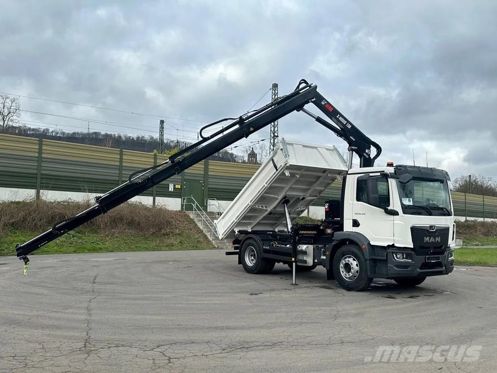 MAN TGM 18.320 MAN TGM 18.320 4x2 Euro6e Hiab X-HiDuo Tipper trucks
