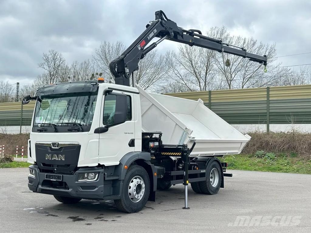 MAN TGM 18.320 MAN TGM 18.320 4x2 Euro6e Hiab X-HiDuo Tipper trucks