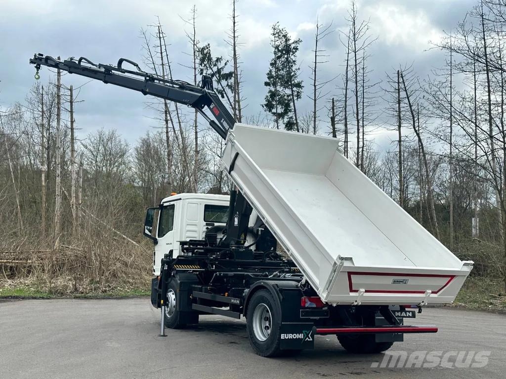 MAN TGM 18.320 MAN TGM 18.320 4x2 Euro6e Hiab X-HiDuo Tipper trucks