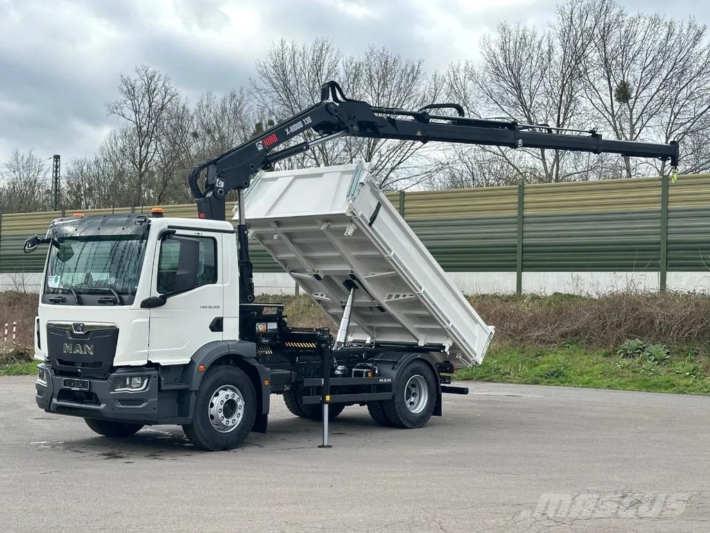 MAN TGM 18.320 MAN TGM 18.320 4x2 Euro6e Hiab X-HiDuo Tipper trucks