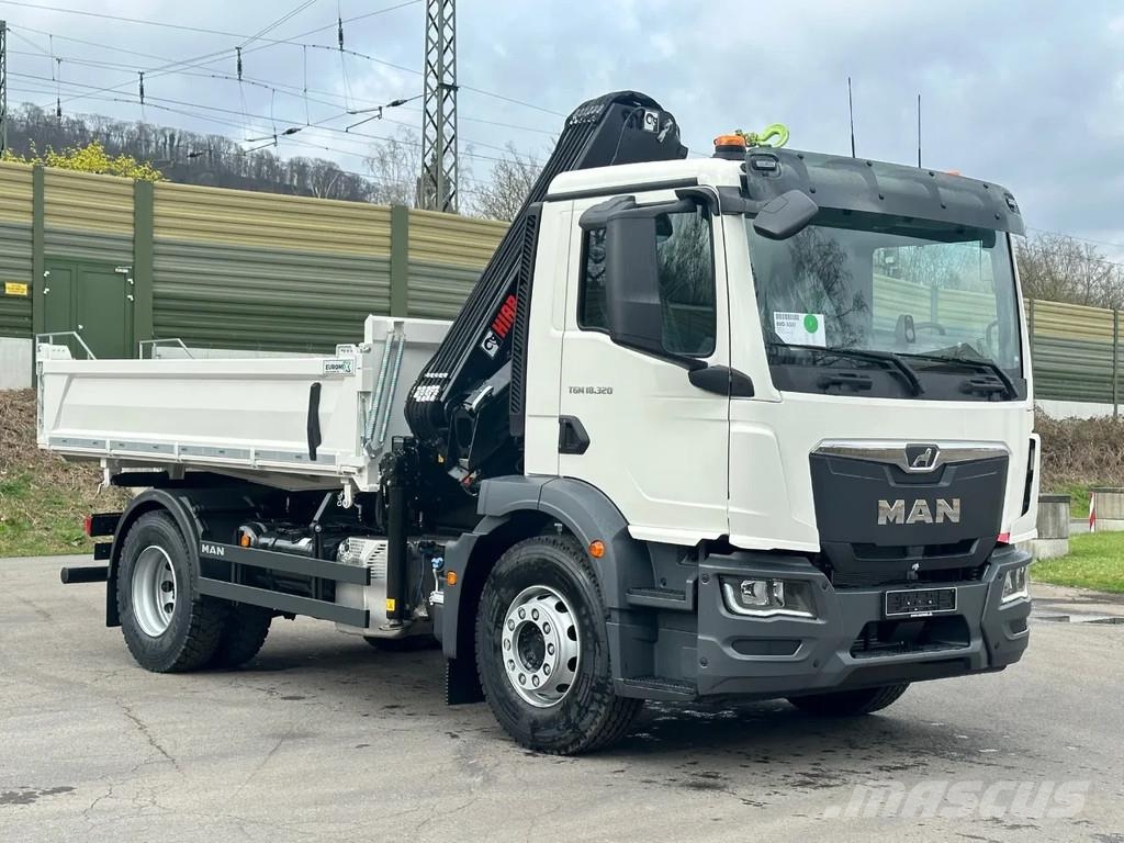MAN TGM 18.320 MAN TGM 18.320 4x2 Euro6e Hiab X-HiDuo Tipper trucks