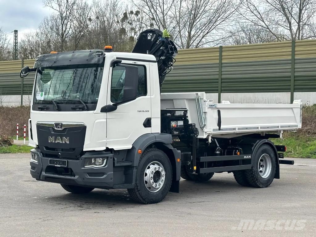 MAN TGM 18.320 MAN TGM 18.320 4x2 Euro6e Hiab X-HiDuo Tipper trucks