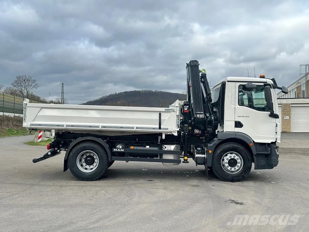 MAN TGM 18.320 MAN TGM 18.320 4x2 Euro6e Hiab X-HiDuo Tipper trucks