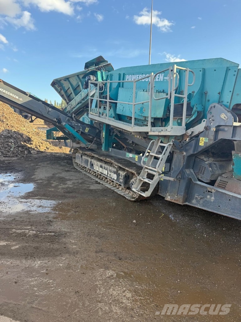 PowerScreen Warrior 2100 移動式篩選機