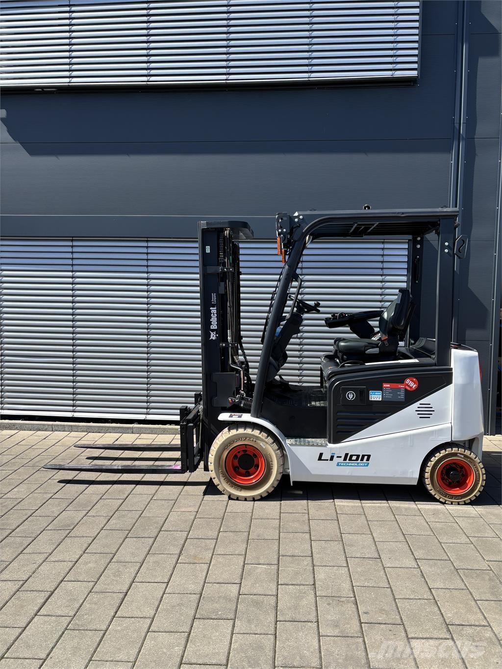 Bobcat B25NS Lithium Neugerät!! 电动叉车