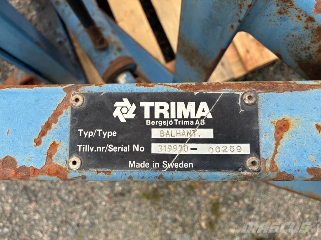 Trima Balklämma Запчастини та додаткове обладнання для фронтальних навантажувачів