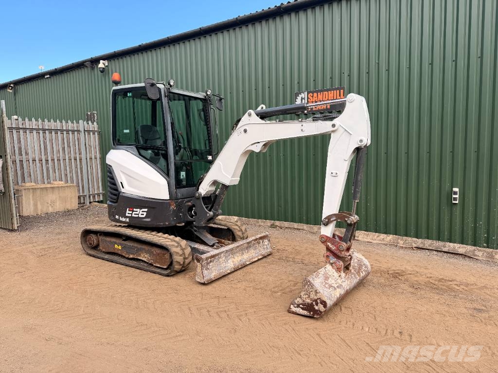 Bobcat E 26 Miniekskavaatorid < 7 t