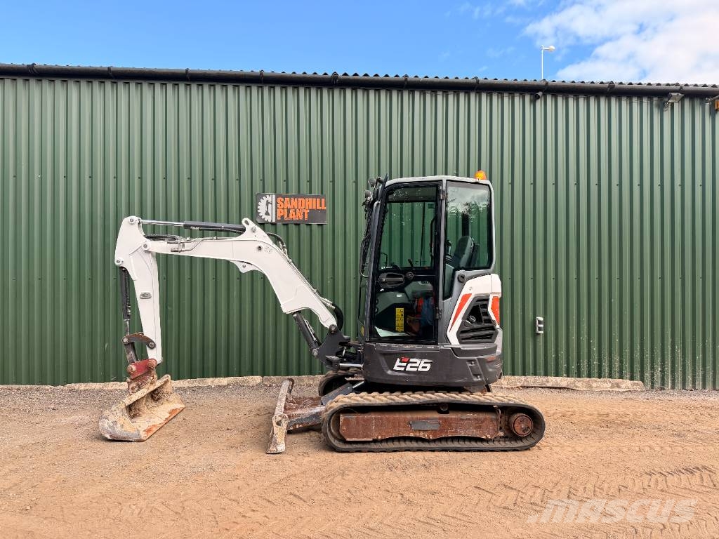 Bobcat E 26 Miniekskavaatorid < 7 t