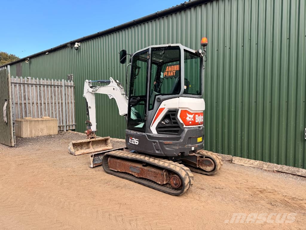 Bobcat E 26 Miniekskavaatorid < 7 t