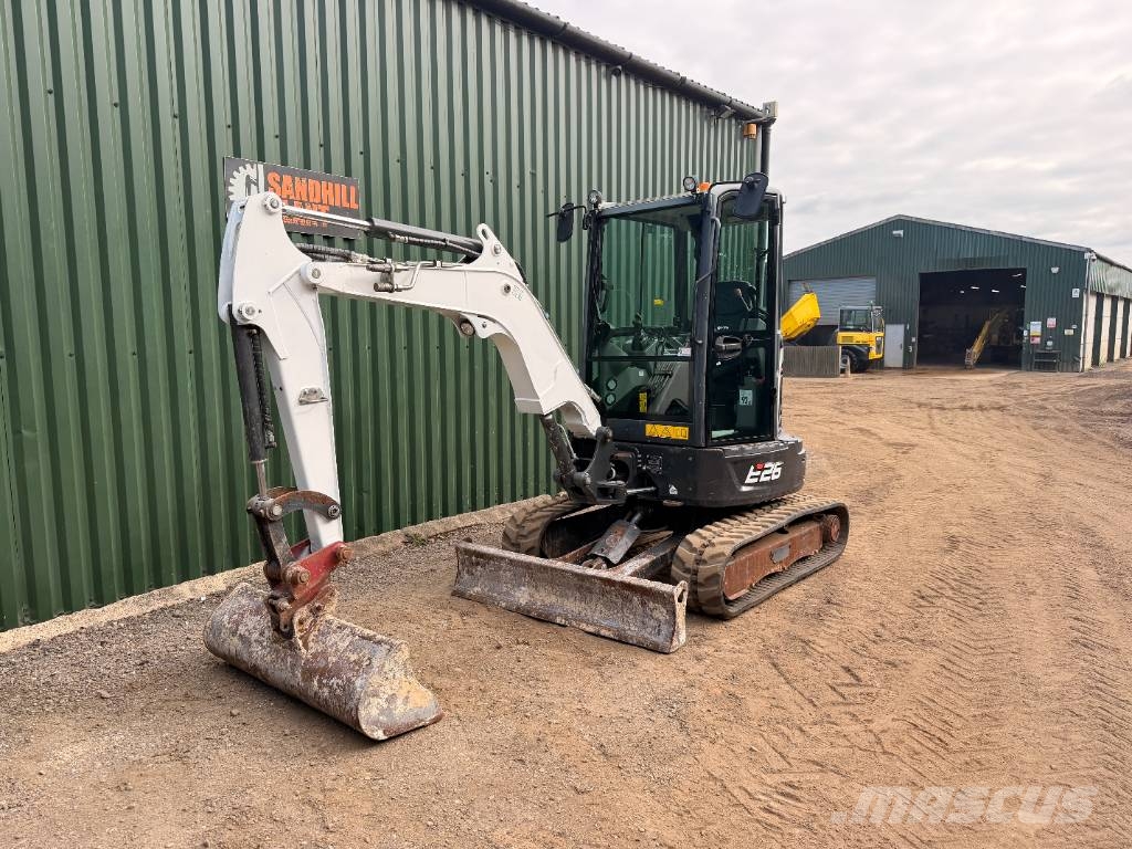 Bobcat E 26 Miniekskavaatorid < 7 t