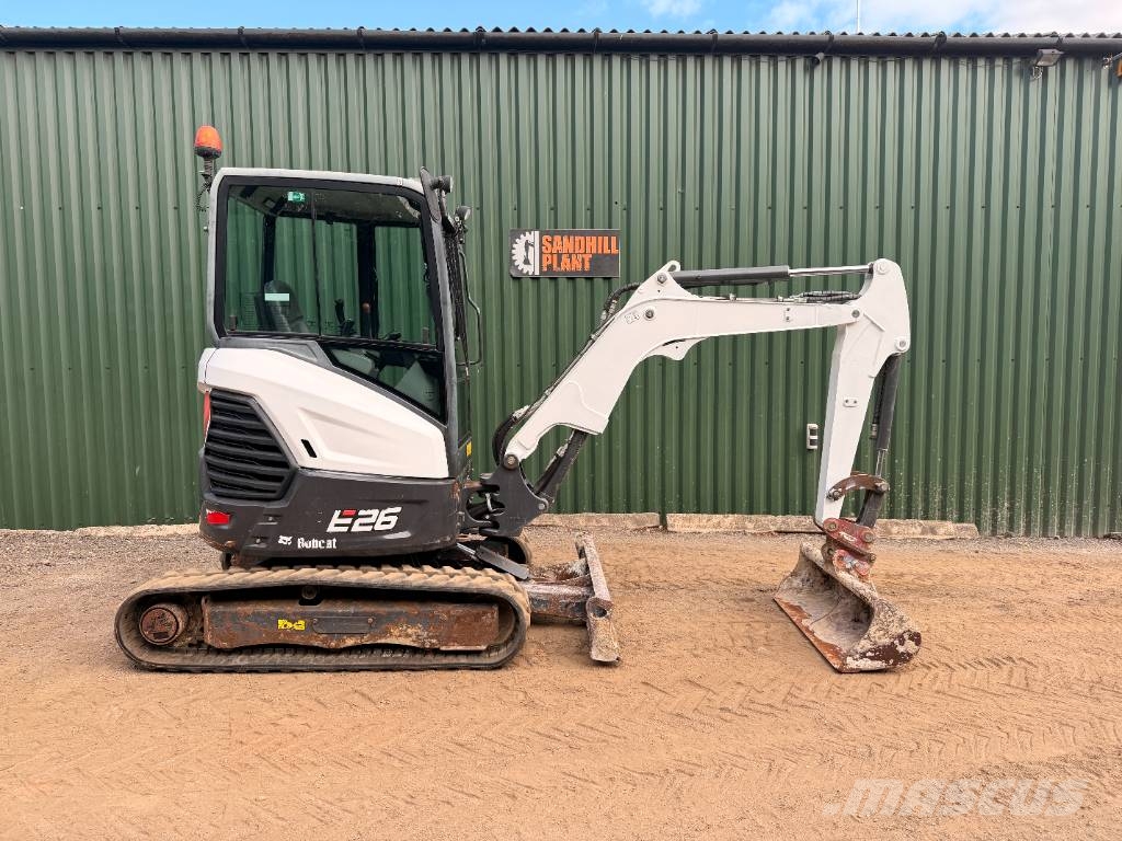 Bobcat E 26 Miniekskavaatorid < 7 t