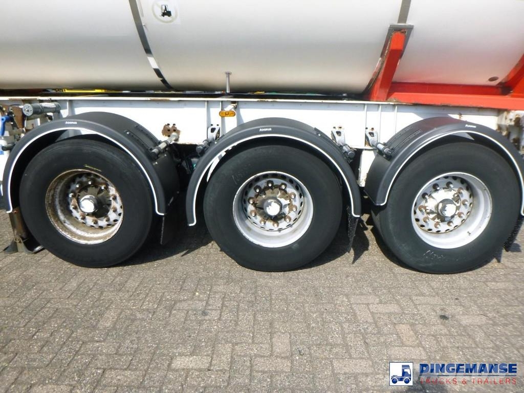 LAG 3-axle container trailer 20 ft Containerchassis