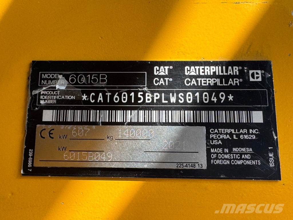 CAT 6015B Crawler excavators