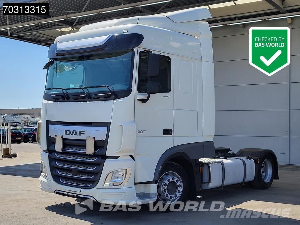 DAF XF 480 4X2 SC Mega 2xTanks Standklima ACC Sattelzugmaschinen