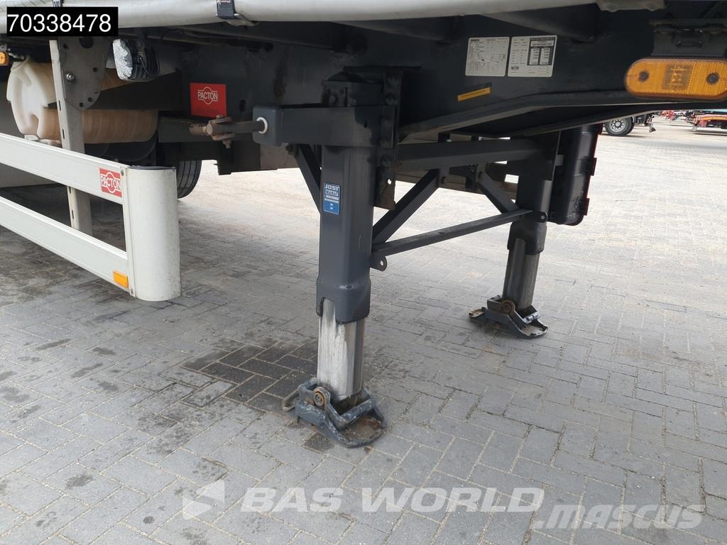 Pacton TBD.3 Lift+stuuras Laadklep APK 07/27 نصف مقطورات بباب جانبي