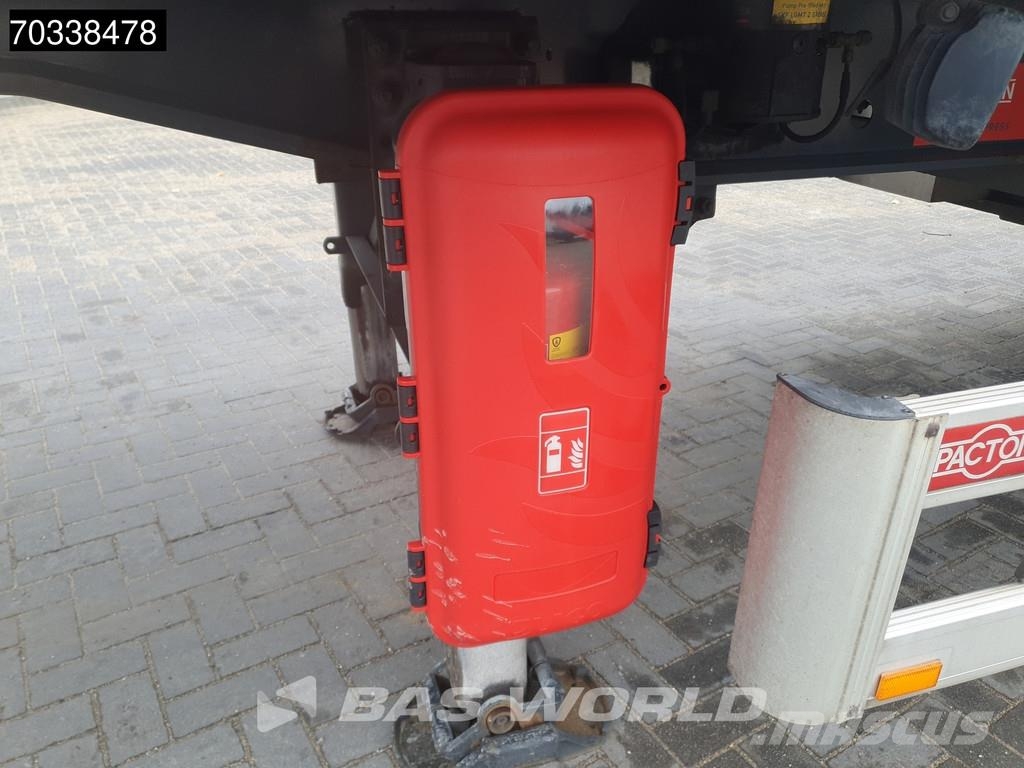 Pacton TBD.3 Lift+stuuras Laadklep APK 07/27 نصف مقطورات بباب جانبي