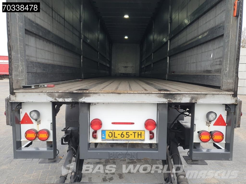Pacton TBD.3 Lift+stuuras Laadklep APK 07/27 نصف مقطورات بباب جانبي