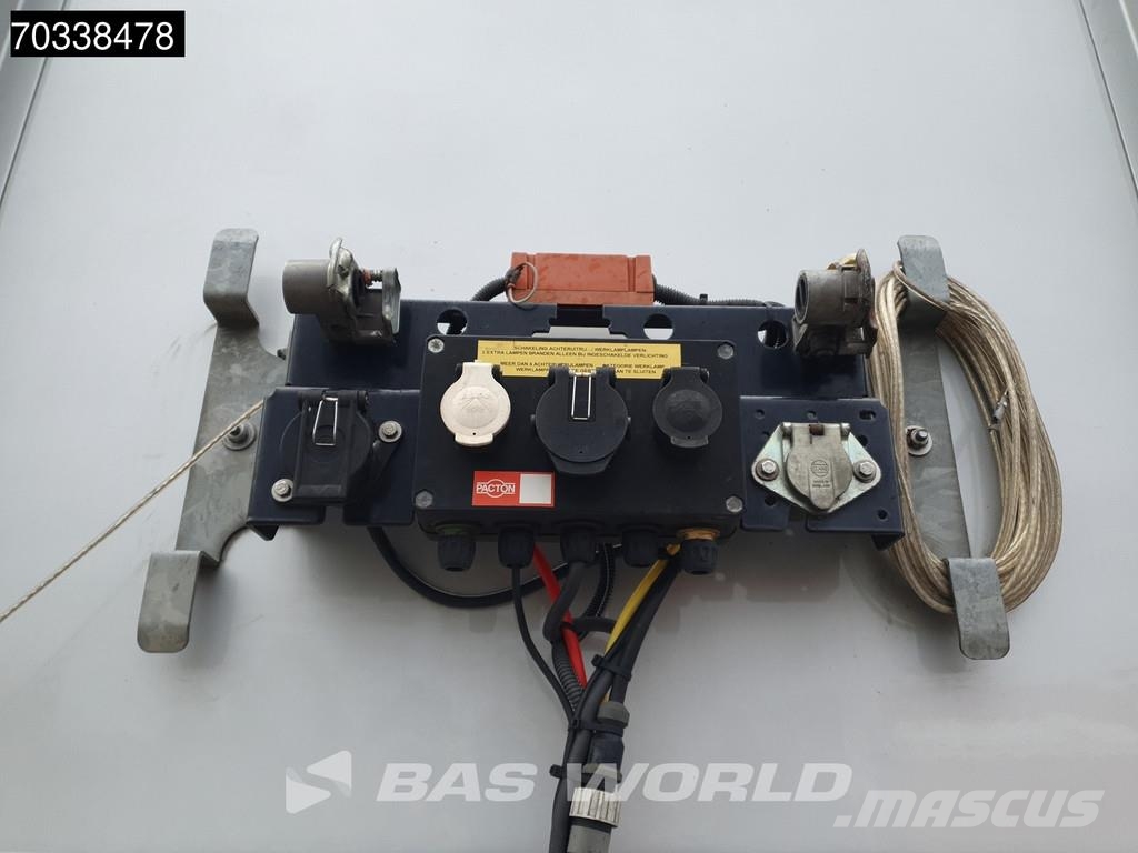 Pacton TBD.3 Lift+stuuras Laadklep APK 07/27 نصف مقطورات بباب جانبي