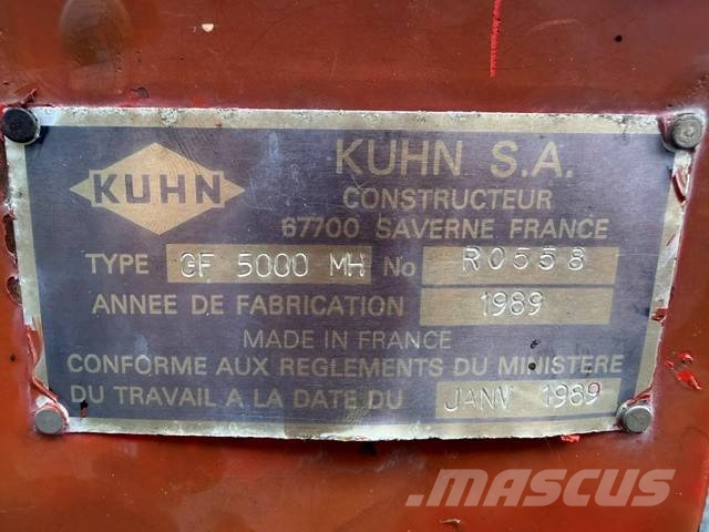 Kuhn GF 5000 mh مكابس وميبسات التبن