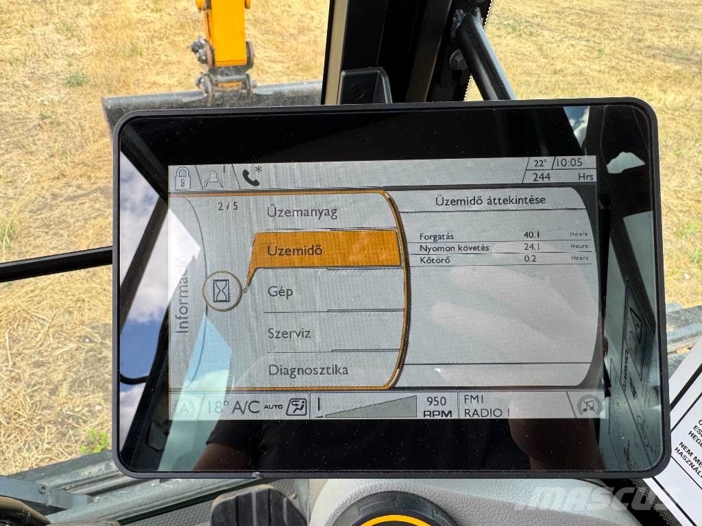 JCB 140 X Rupsgraafmachines